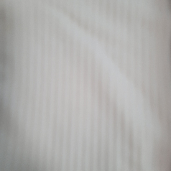 NWT Band Of The Free Cream Ribbed Long Sleeve Tie Back Blouse Women's Size M - Picture 12 of 12